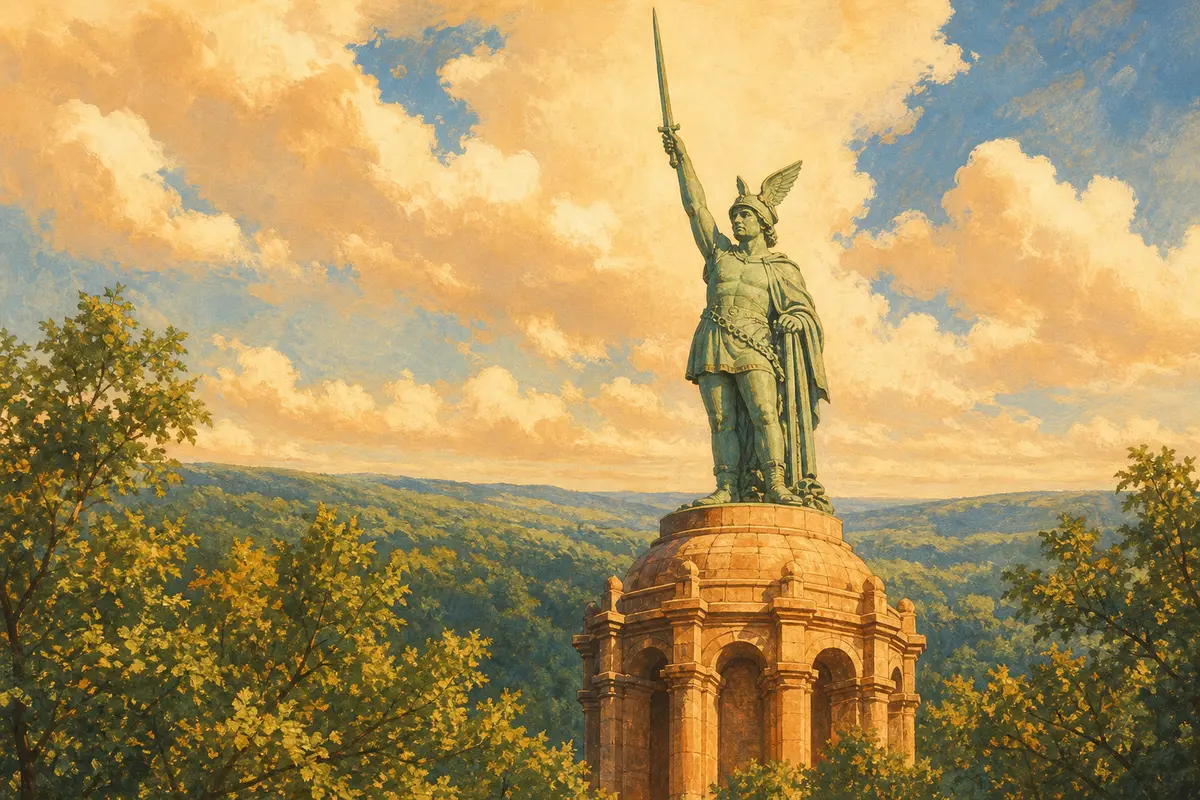 Hermannsdenkmal — de mythe op de verkeerde berg